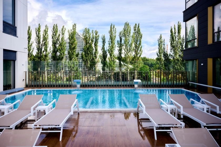 Площадь самого большого термального комплекса в новостройках Москвы – почти 8000 кв. м