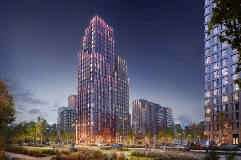 Старт продаж в архитектурной доминанте проекта «Зелёный парк»